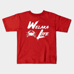 Crab Welaka Life Kids T-Shirt